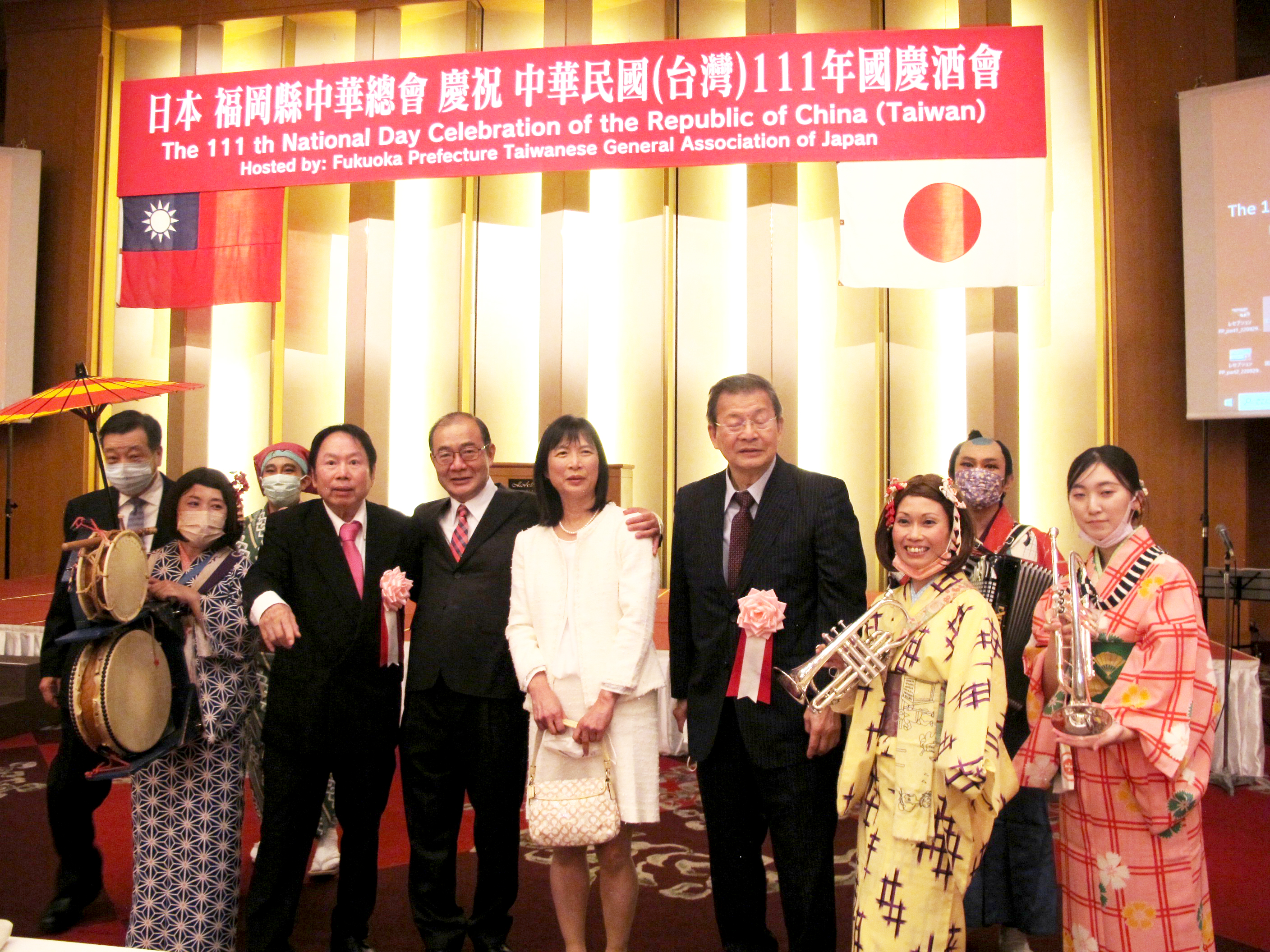 国慶節111年祝賀レセプション